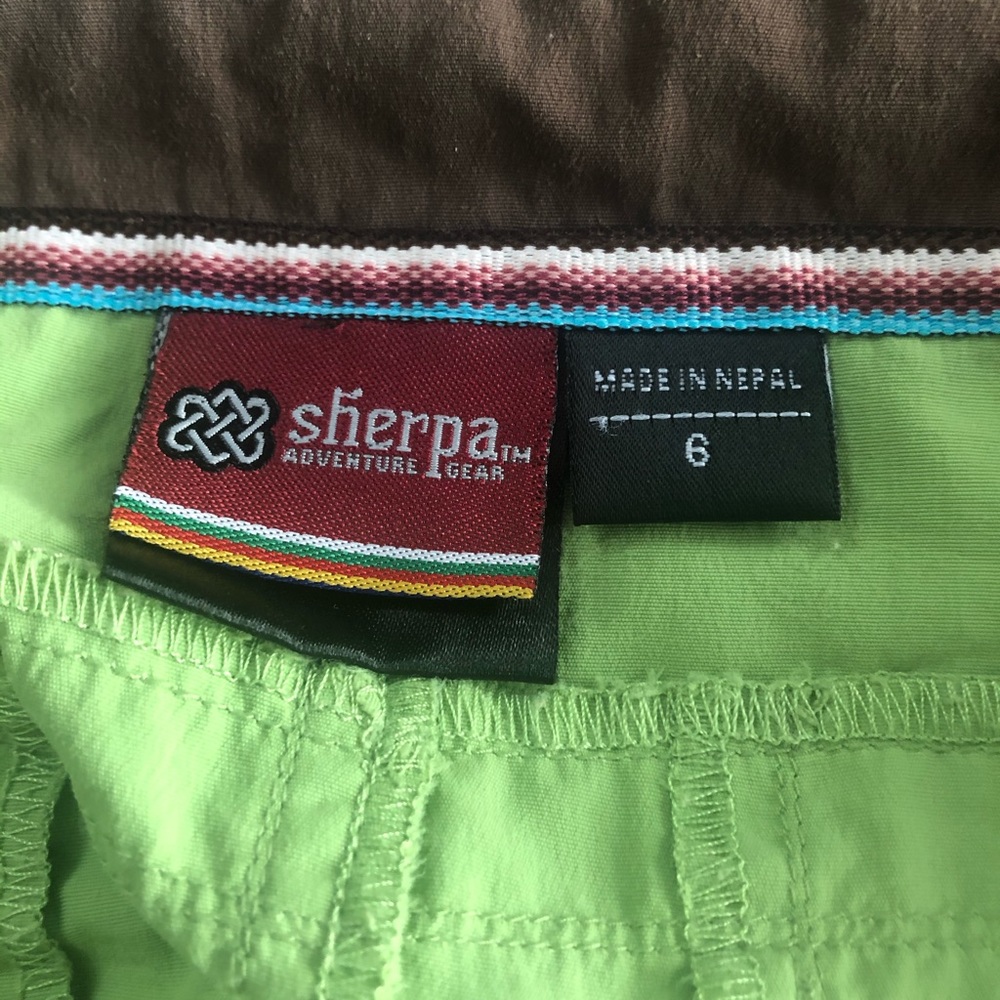 Sherpa Adventure Gear Nylon Green Skirt - Picture 3 of 5